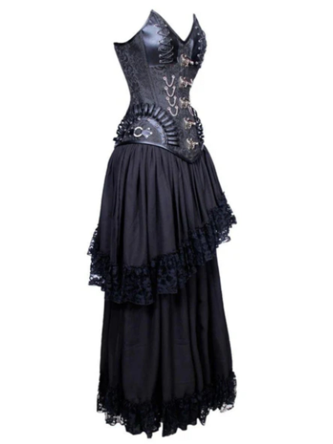 Authentic Jacobina Steel Boned Corset Dress