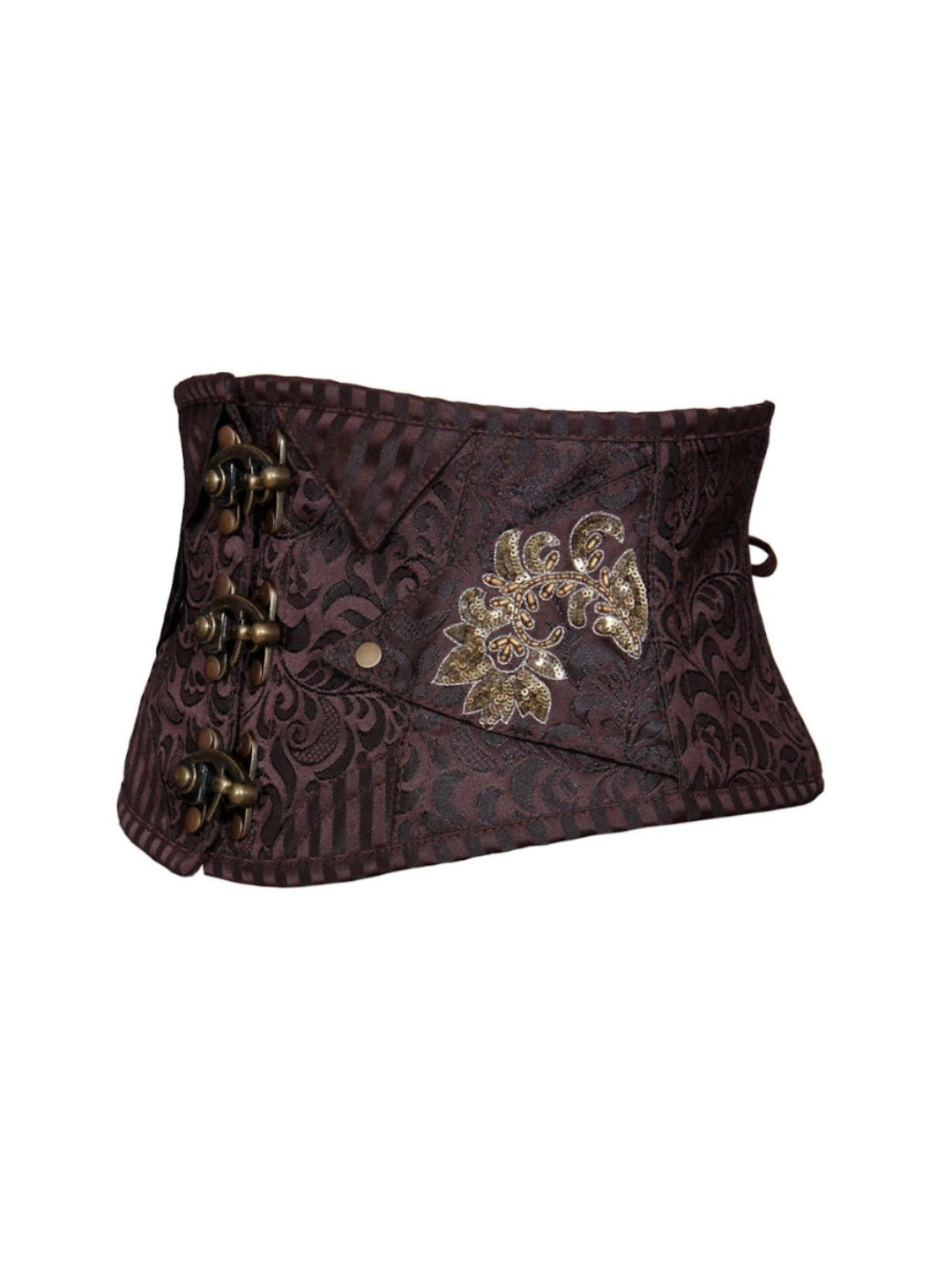 Ignacio Coffee & Black Corset Belt