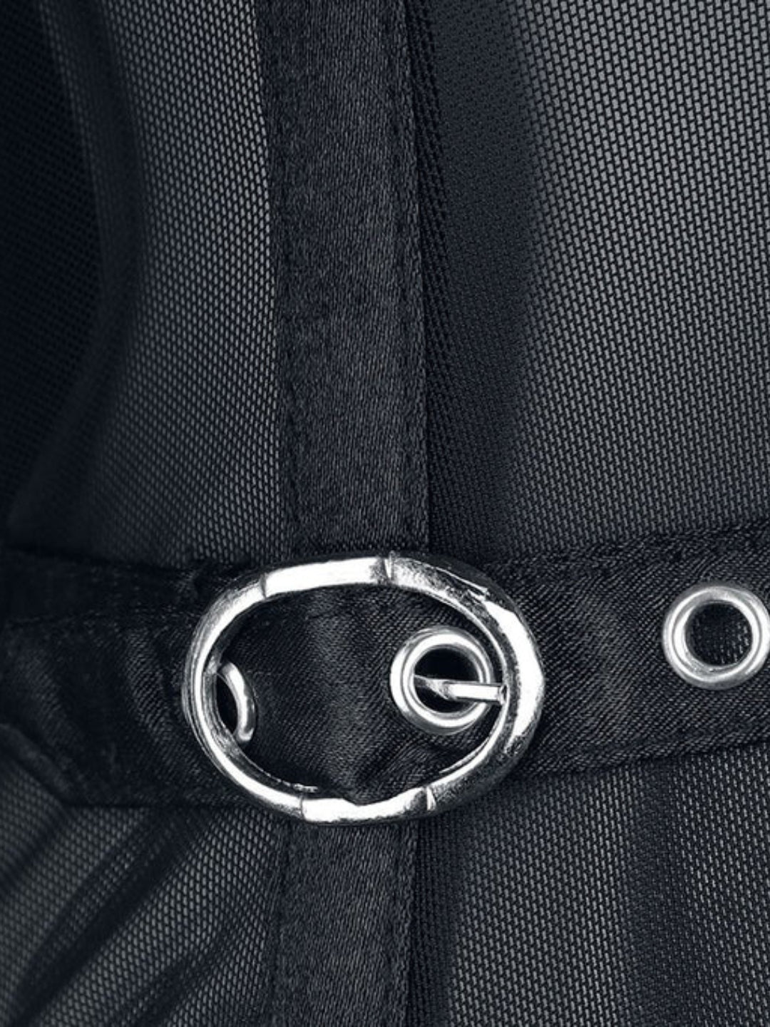 Luxe Black Mesh Overbust Corset