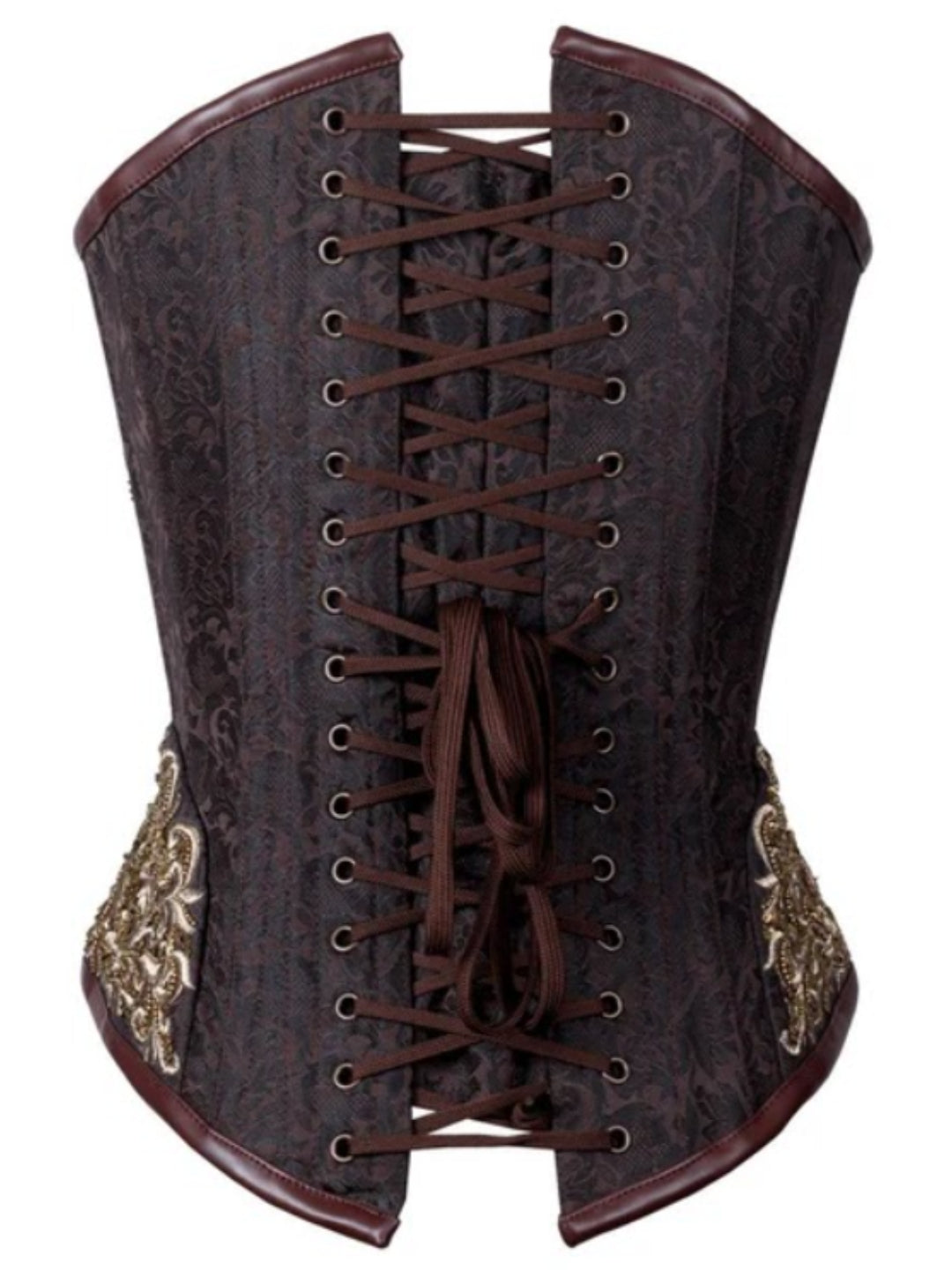 Steel-Boned Steampunk Overbust Corset
