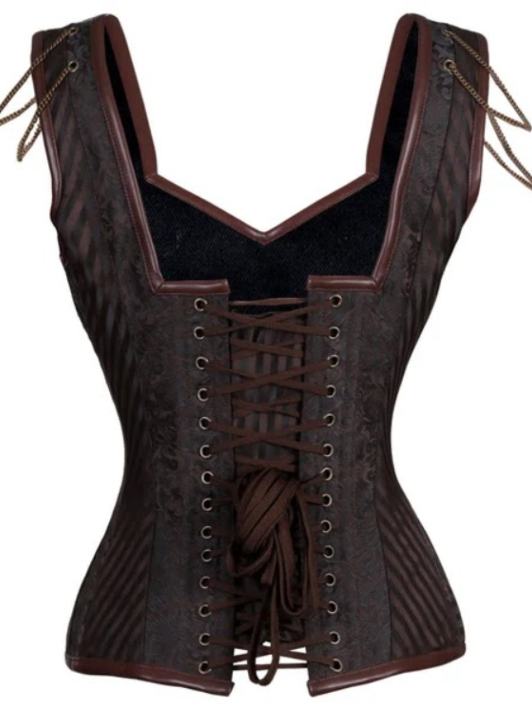 Sawyer Steampunk Authentic Steel Boned Overbust Corset