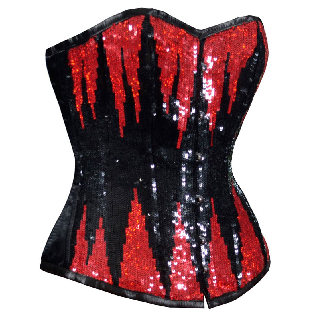 Sequined Overbust Corset