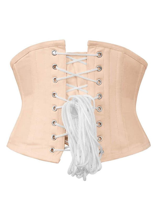 Nude Cotton Underbust Corset