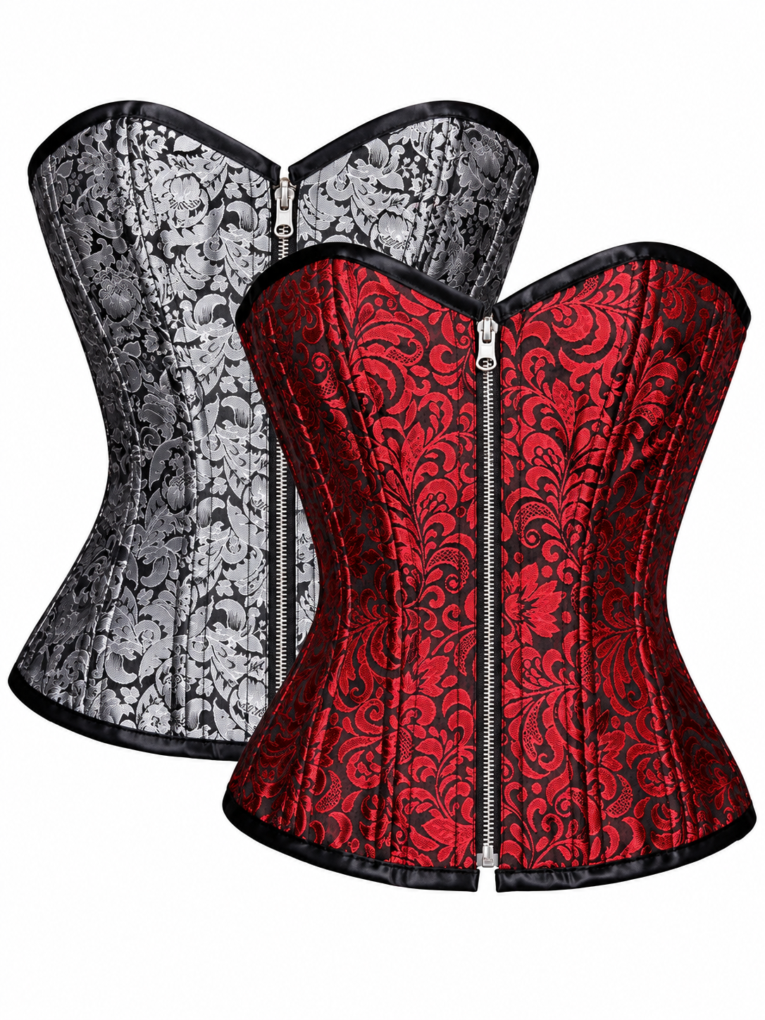 Maarit Dual-Tone Reversible Overbust Corset