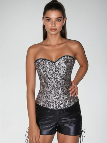Licica Waist Training Steampunk Overbust Corset