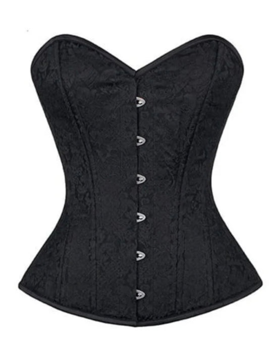 Gothic Steel Boned Waist Training Overbust Corset