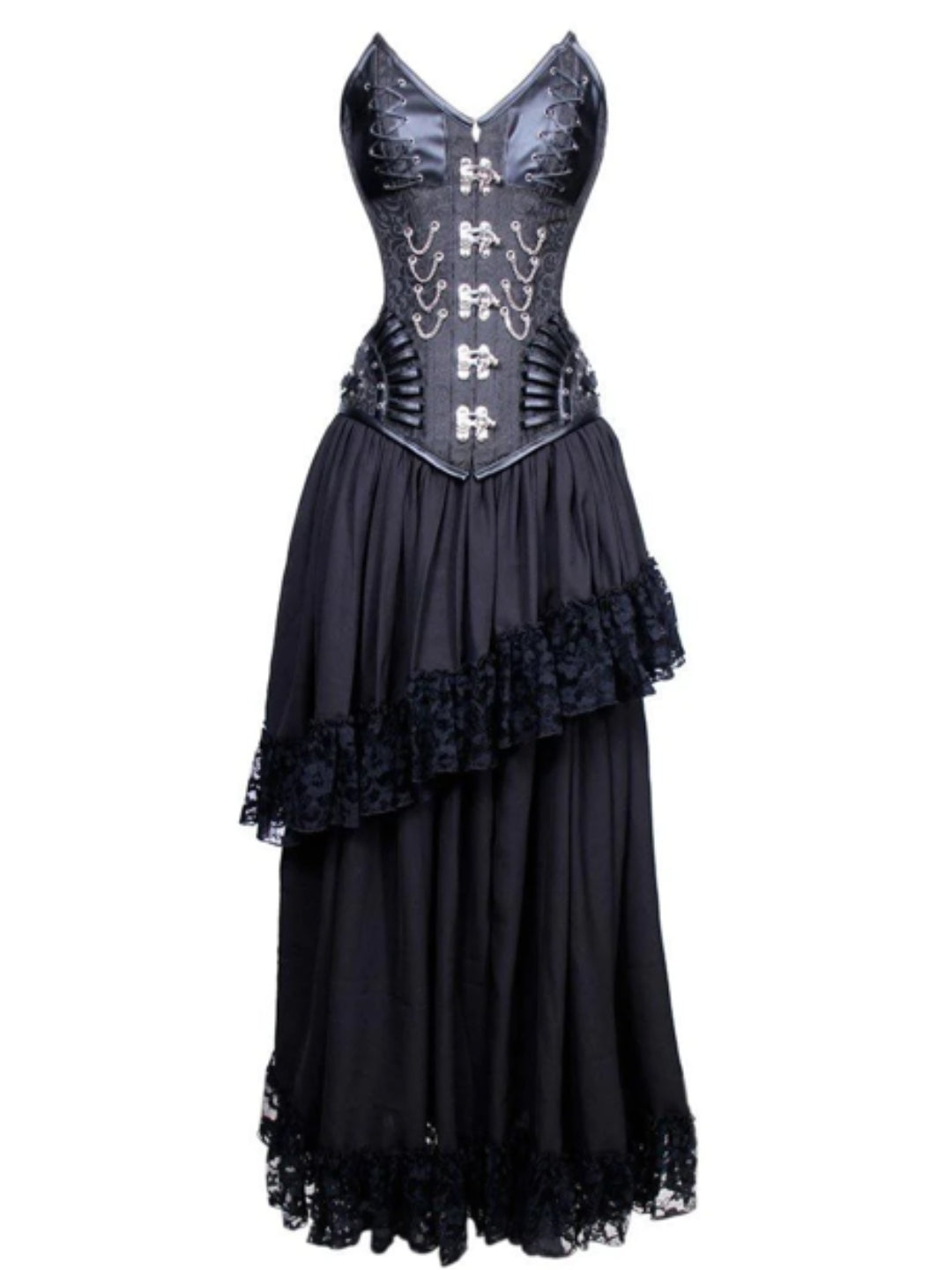 Authentic Jacobina Steel Boned Corset Dress