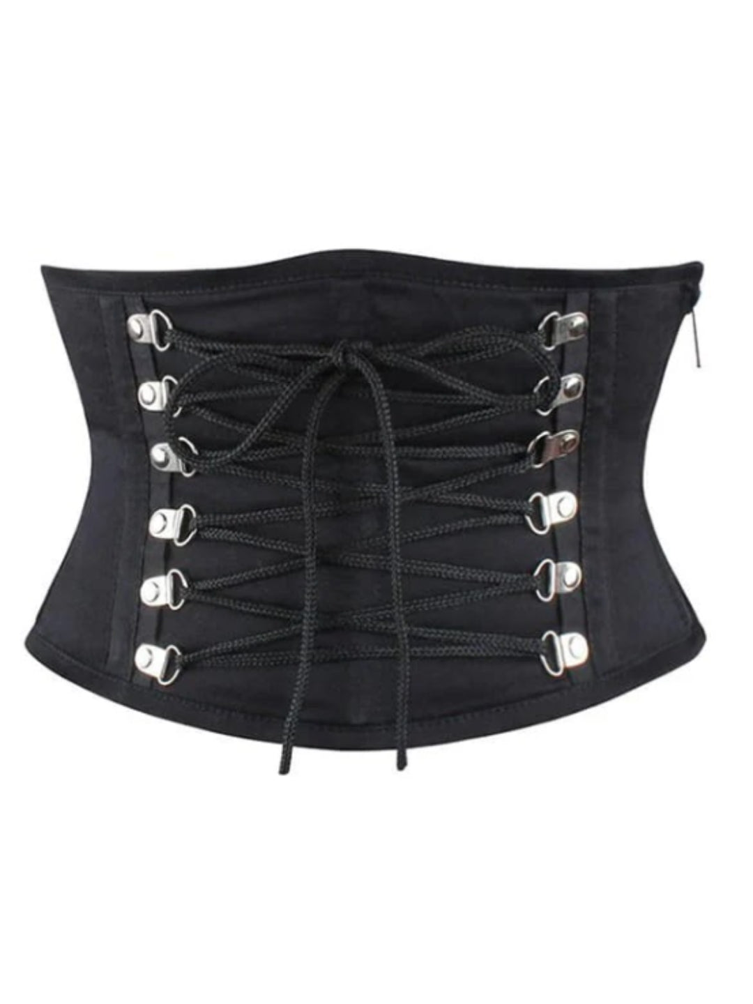 Talulla Metallic Silver Corset Belt