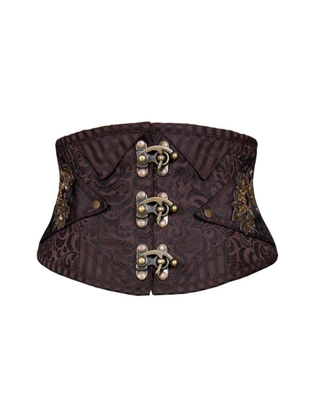 Ignacio Coffee & Black Corset Belt