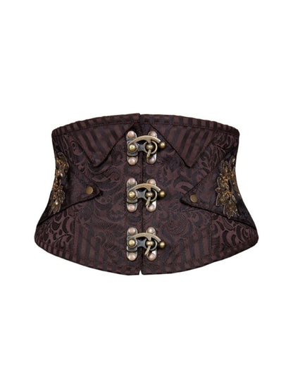 Ignacio Coffee & Black Corset Belt