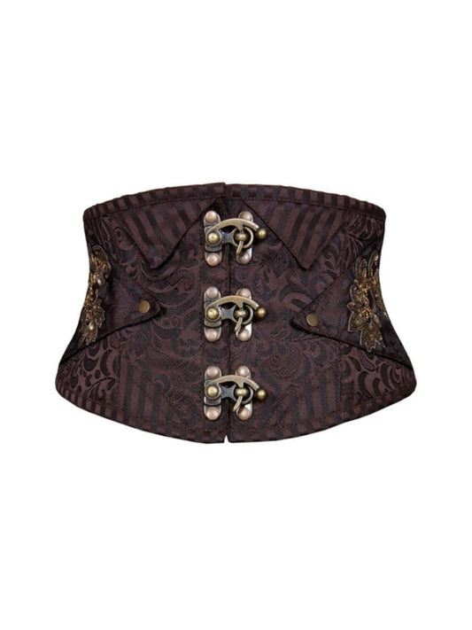 Ignacio Coffee & Black Corset Belt