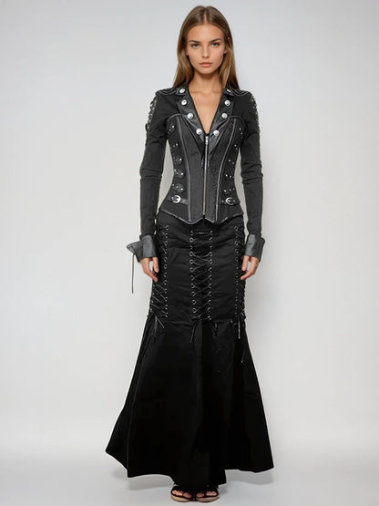 Authentic Sabella Steel Boned Corset Dress