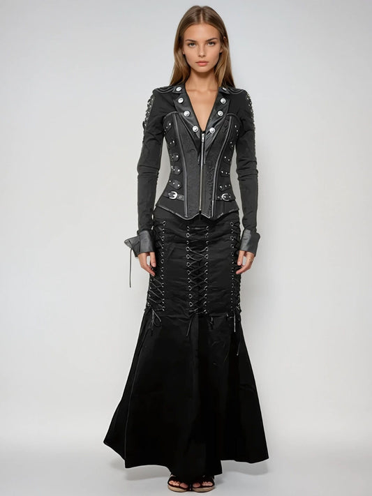 Authentic Sabella Steel Boned Corset Dress