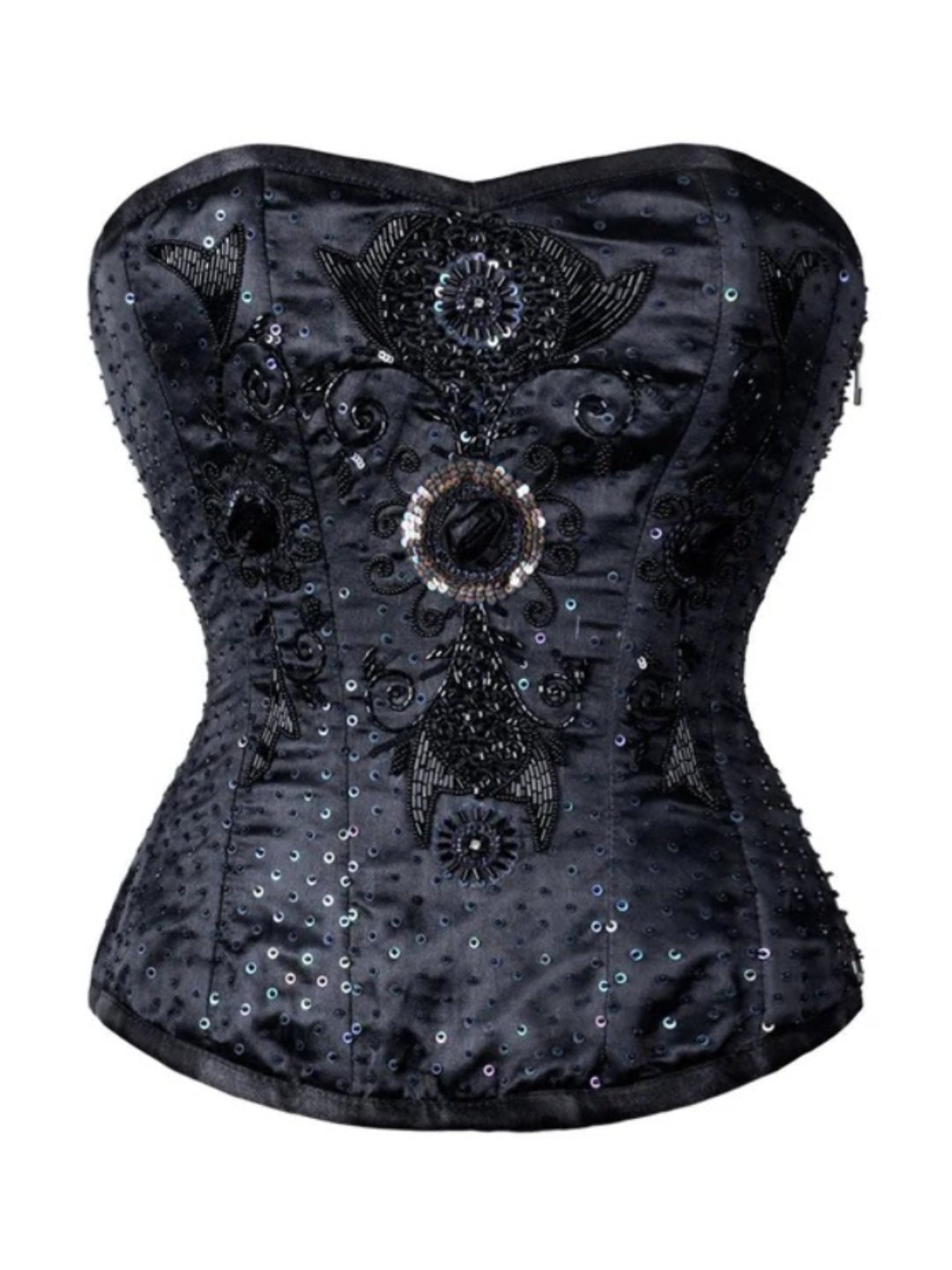 Ursulette Sequined Overbust Corset