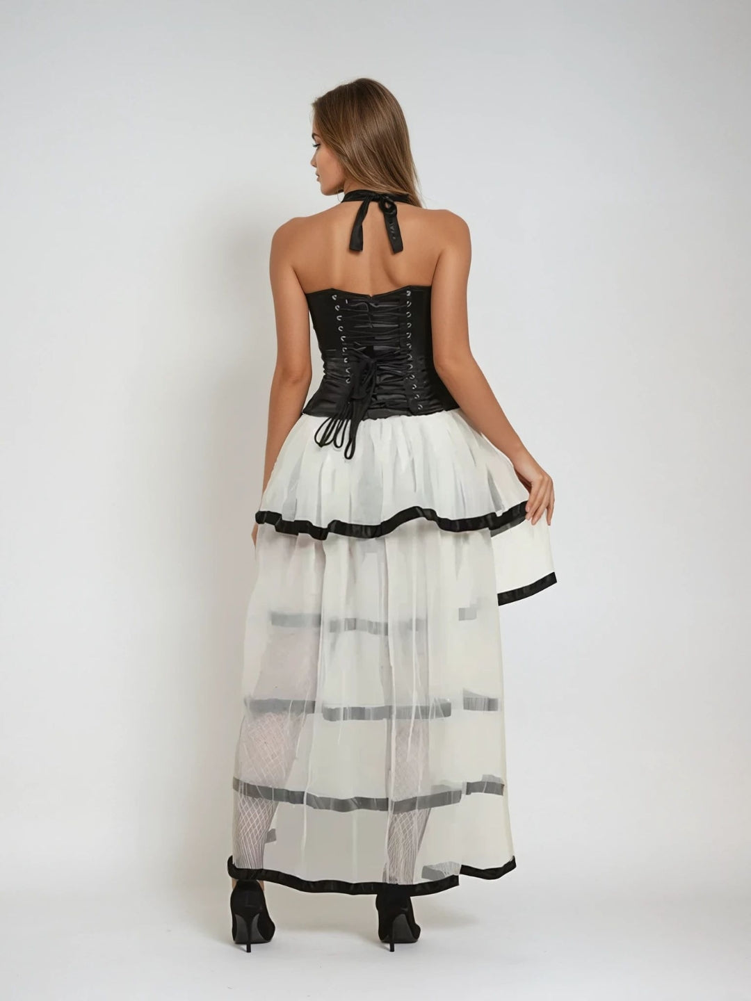 Lunar Shadow Corset Dress
