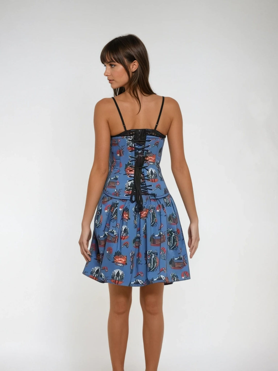 Savage Elegance Waist Shaping Corset Dress