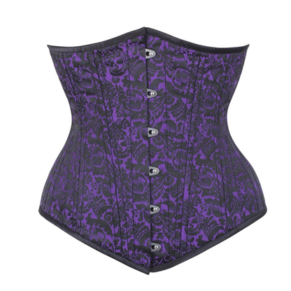 Brocade Waist Reducing Underbust Corset
