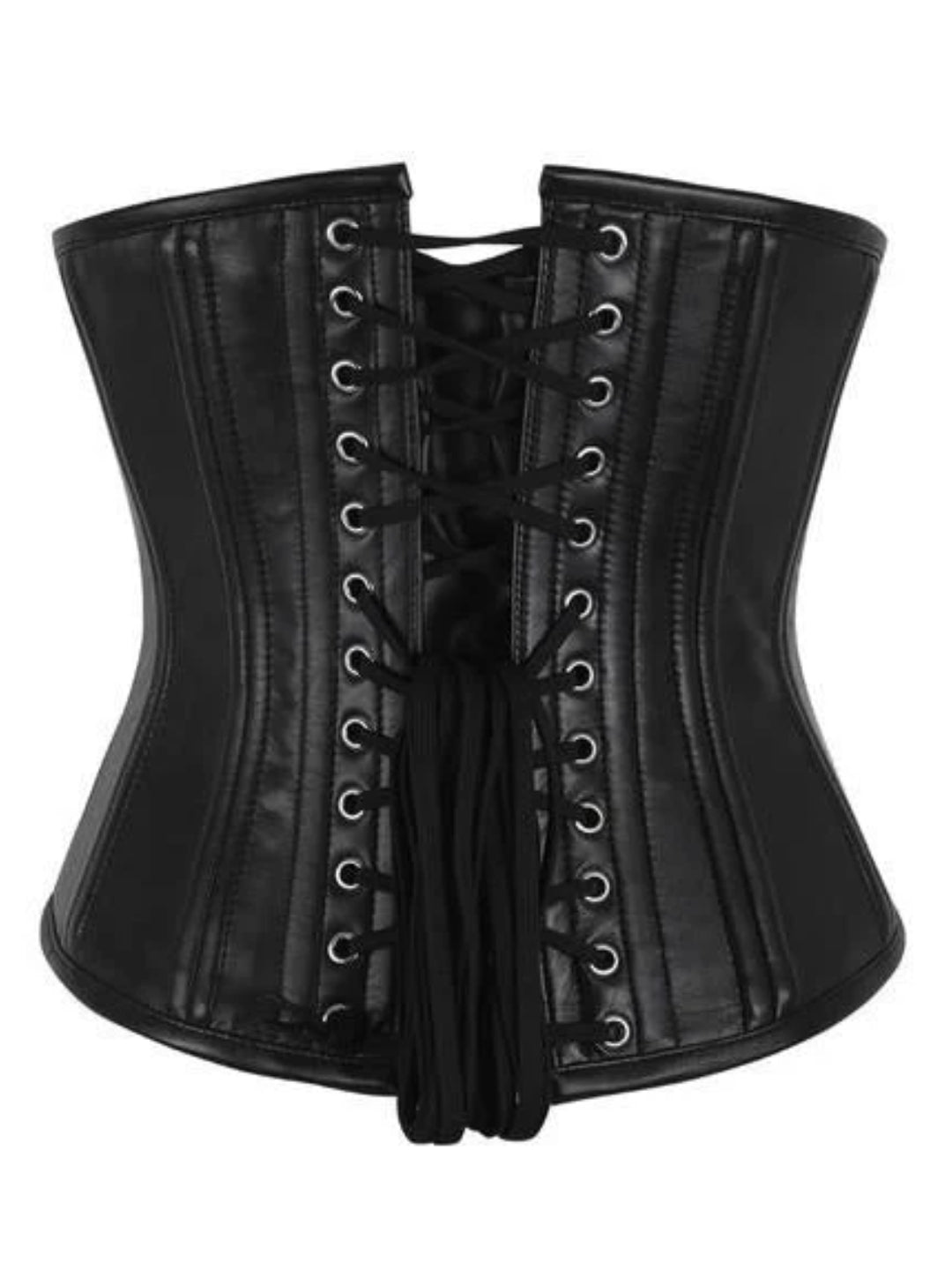 Premium Leather Waist Training Underbust Corset