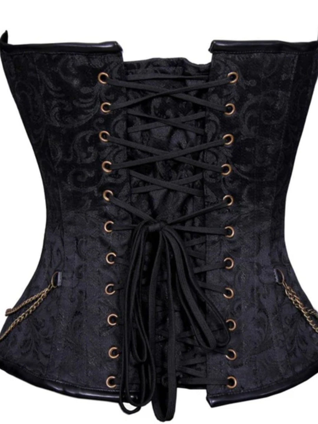Black Tamiko Overbust Corset