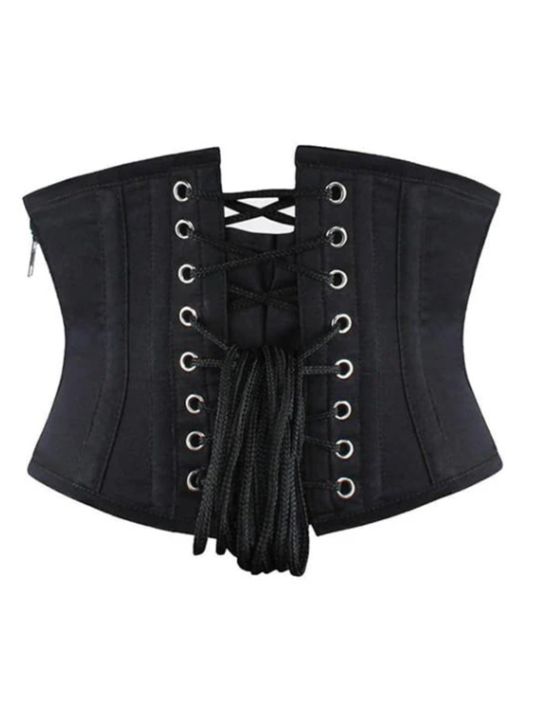 Talulla Metallic Silver Corset Belt