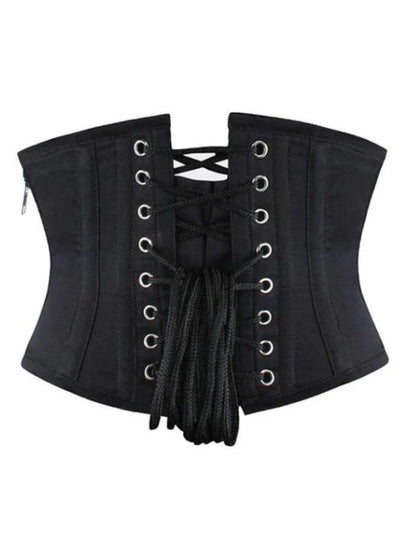 Talulla Metallic Silver Corset Belt