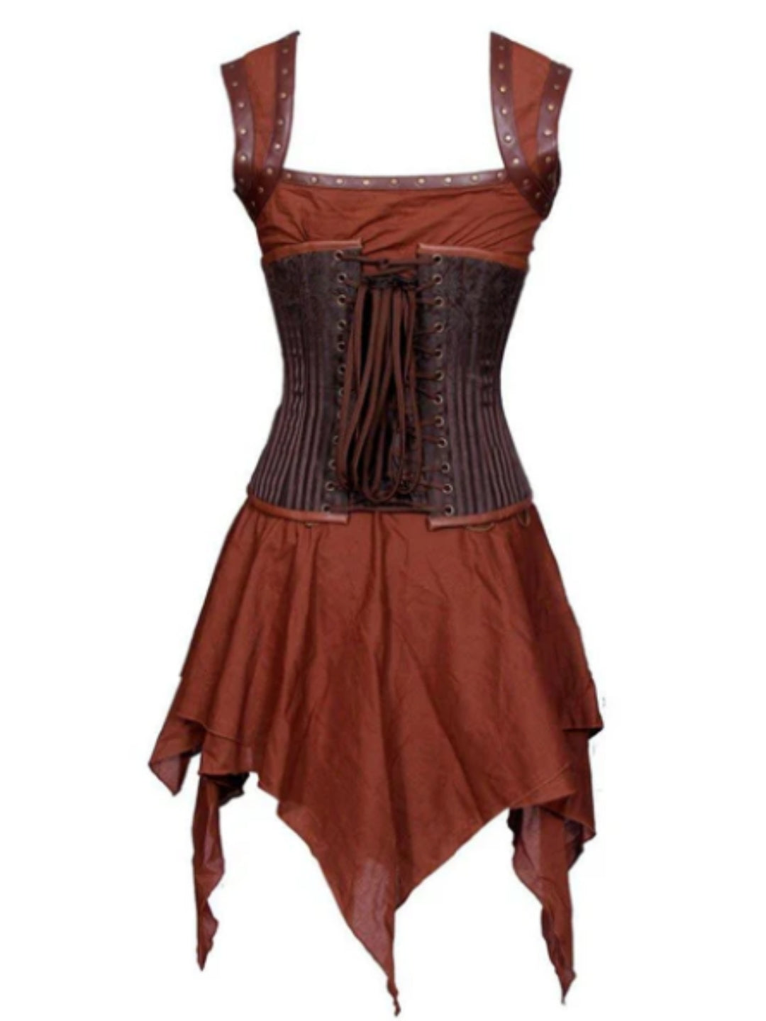 Authentic Steampunk Underbust Corset Dress