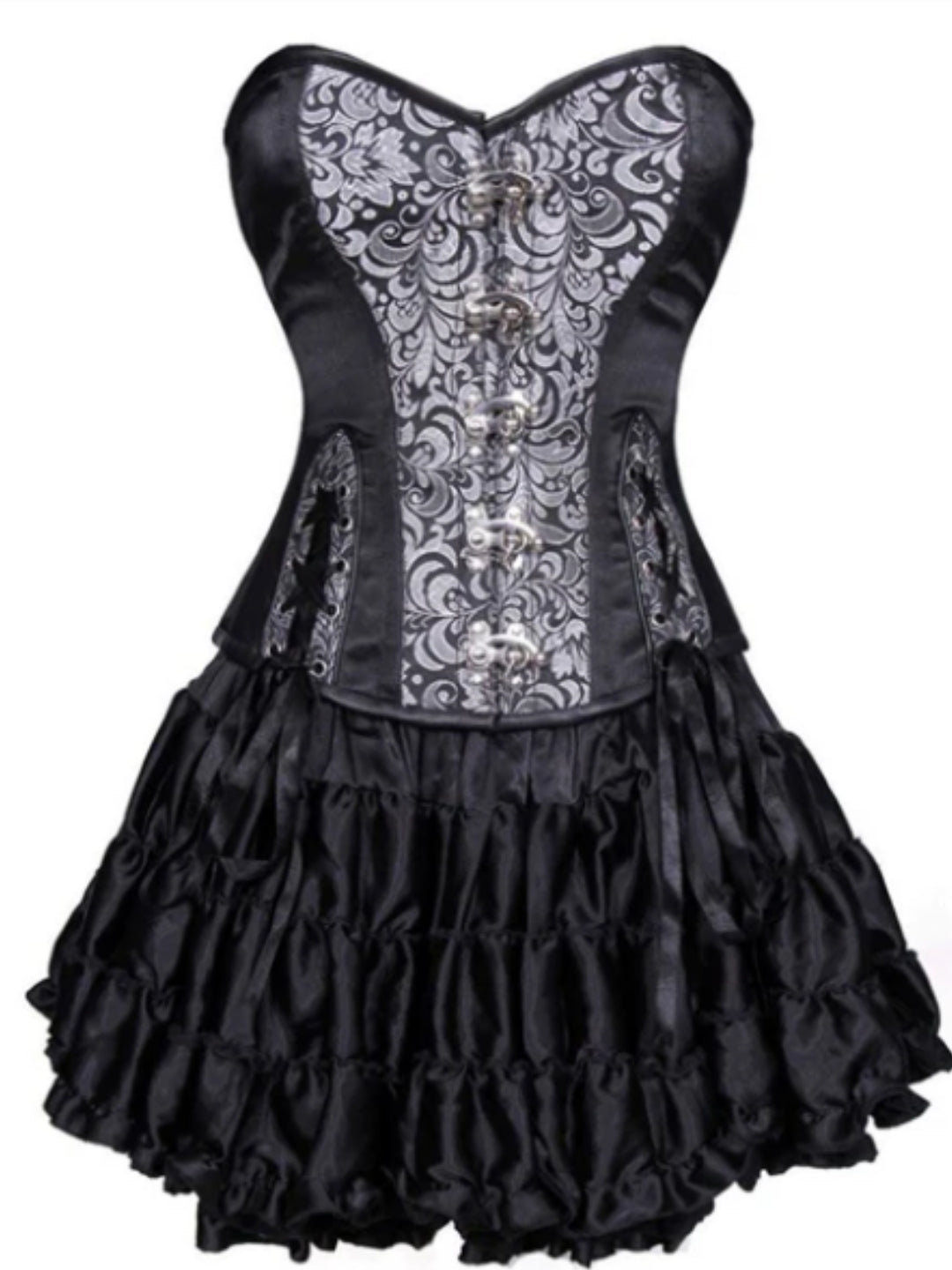 Gothic Jagienka Overbust Corset Dress