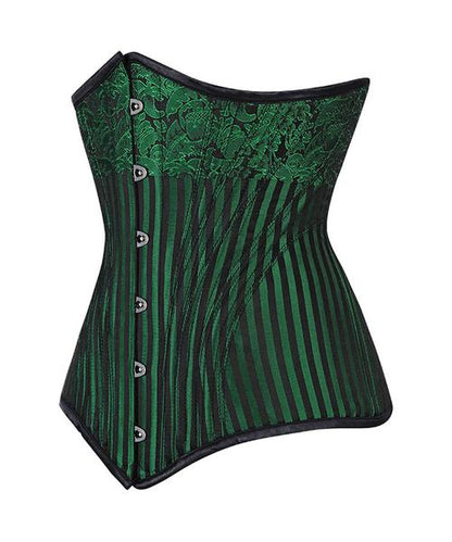 Brocade Authentic Steel Boned Waist Training Underbust Corset