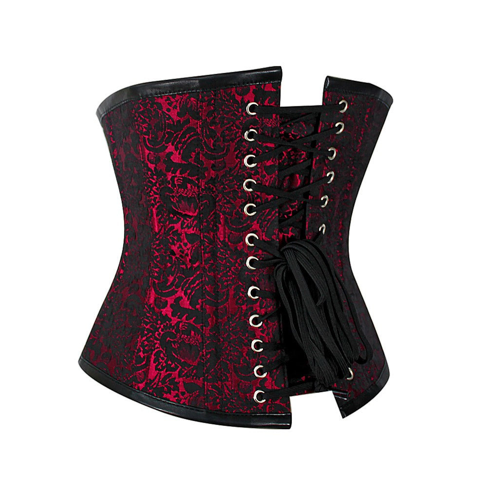Brocade Waist Reducing  Underbust Corset