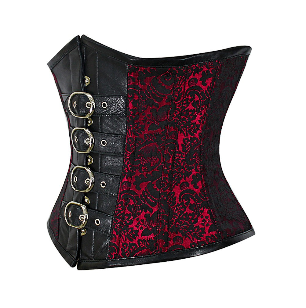 Brocade Waist Reducing  Underbust Corset