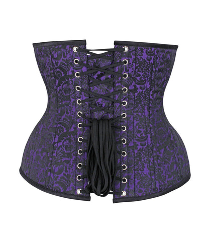 Brocade Waist Reducing Underbust Corset