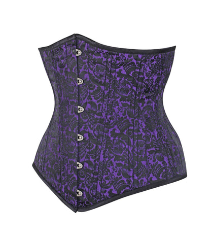 Brocade Waist Reducing Underbust Corset