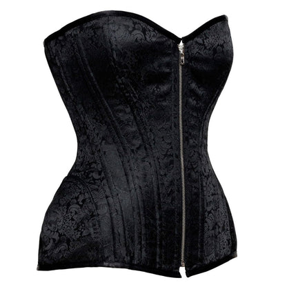 Authentic Steel Boned Waist Training Overbust Corset