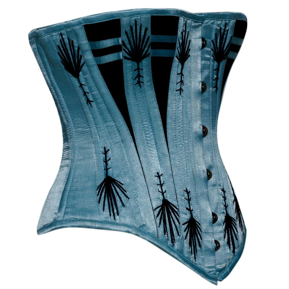 Katerina Waist Training Authentic Steel Boned Overbust Corset