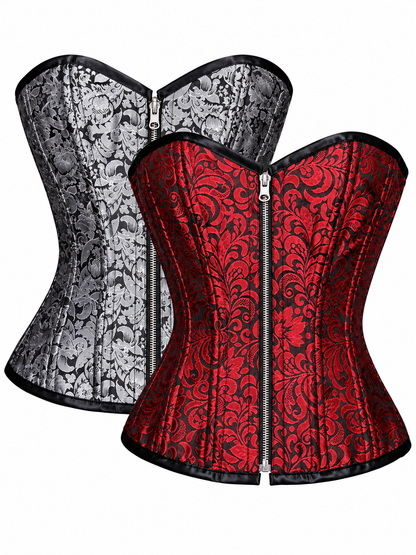 Maarit Dual-Tone Reversible Overbust Corset