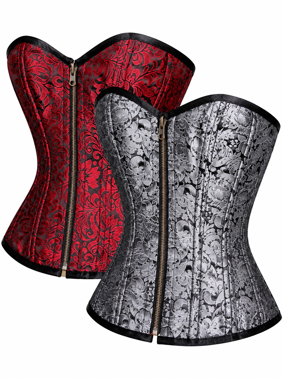 Maarit Dual-Tone Reversible Overbust Corset