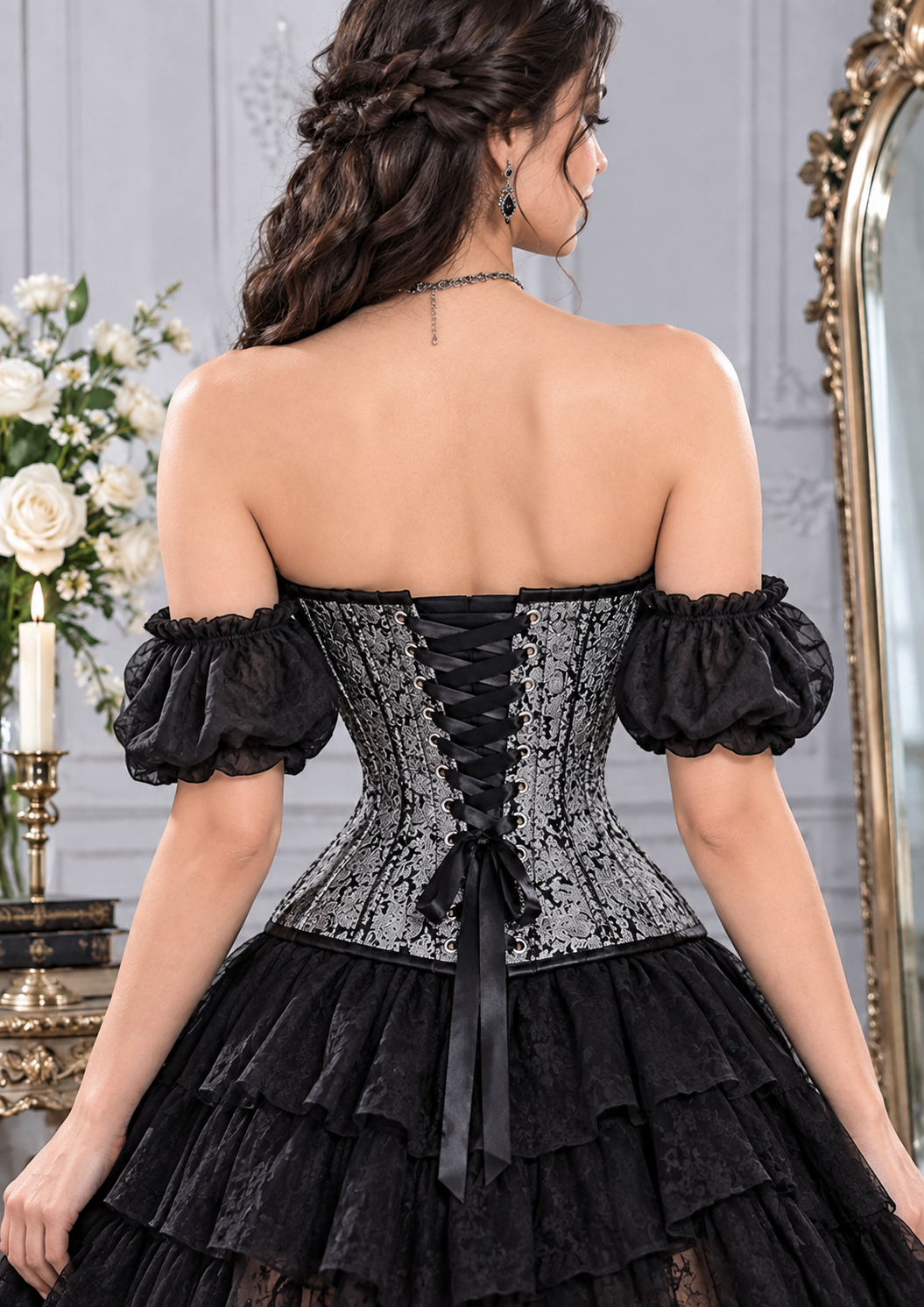 Gerard Dual-Sided Steel Boned Waist Training Corset