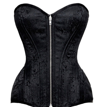 Authentic Steel Boned Waist Training Overbust Corset