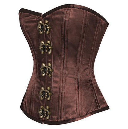 Satin Waist Training Overbust Corset