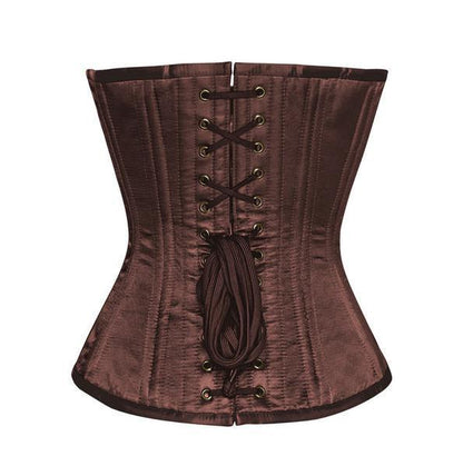 Satin Waist Training Overbust Corset